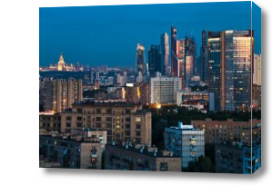 Картина Ночная Москва