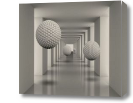 Картина 3D Шары