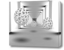 Картина 3D Шары