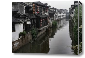 Картина Город на воде