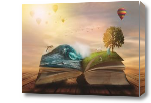 Картина Волшебная книга