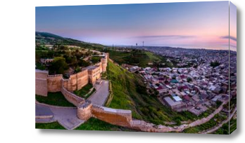 Картина панорама Дербента