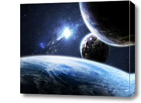 Картина космический пейзаж