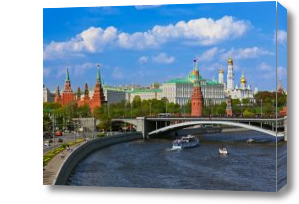 Картина Москва река