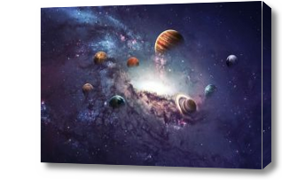 Картина Планетная система